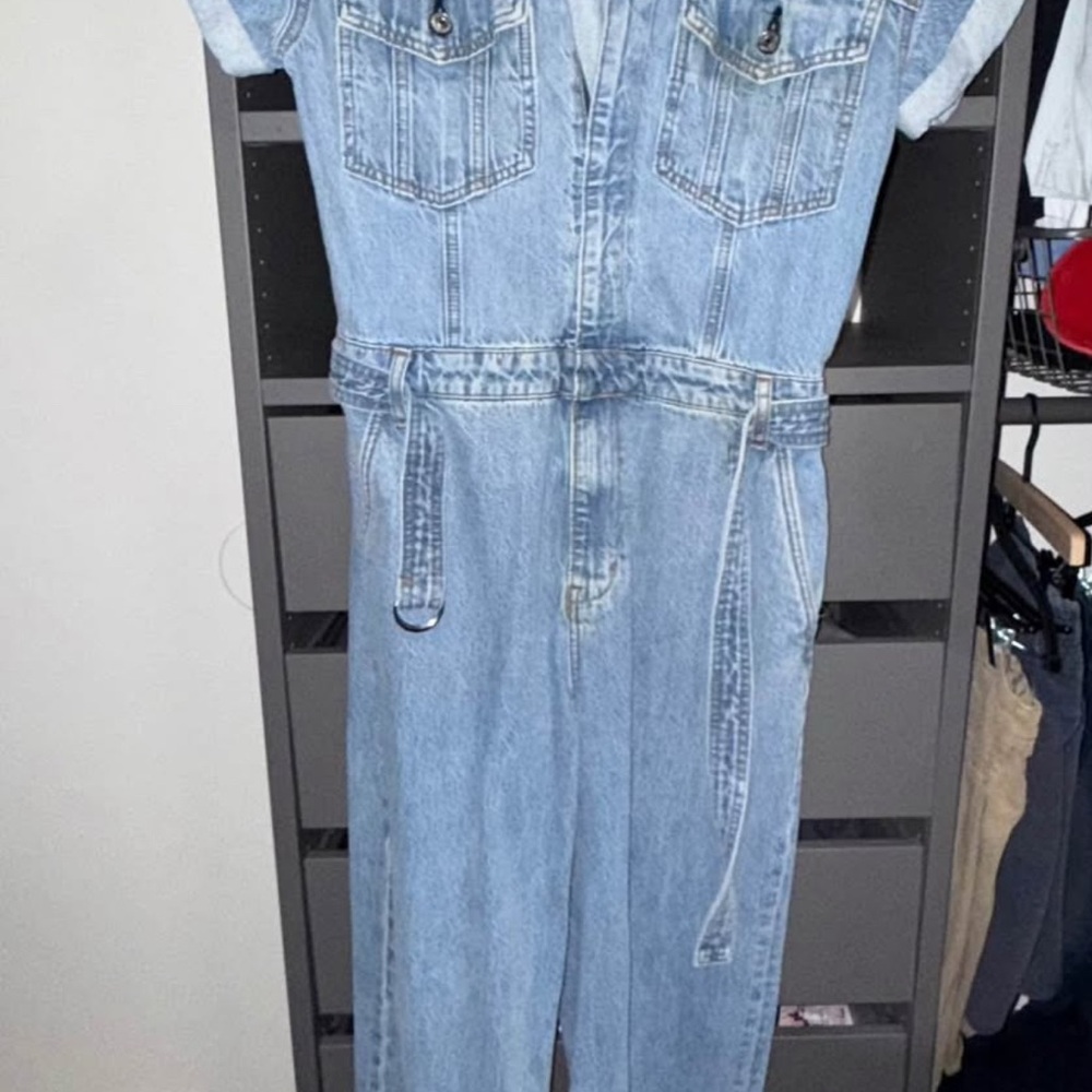 Abercrombie & Fitch Denim Jumpsuit